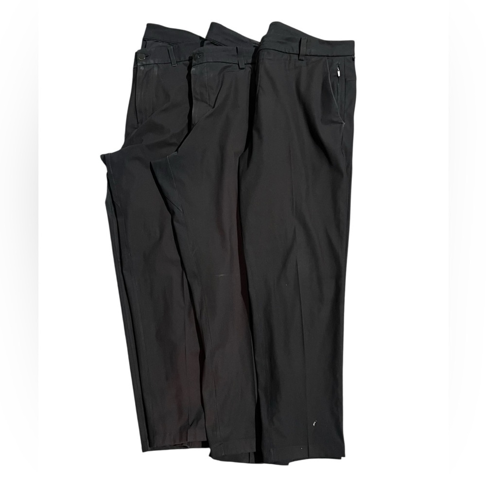 Lululemon Men's Pants Bundle Size 36 Black POOR CONDITION Lot Of 3